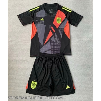 Spagna Portiere Maglia Gara Trasferta Repliche Europei 2024 Bambino